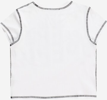 T-Shirt 'MAGLIA' PATRIZIA PEPE en blanc