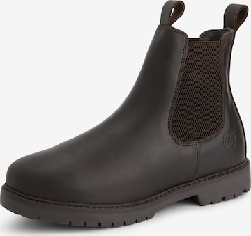 Travelin Chelsea Boots 'Raufoss' i brun: forside