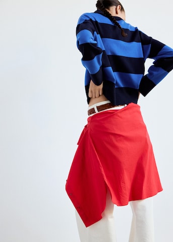 MANGO Sweater 'BRUT' in Blue