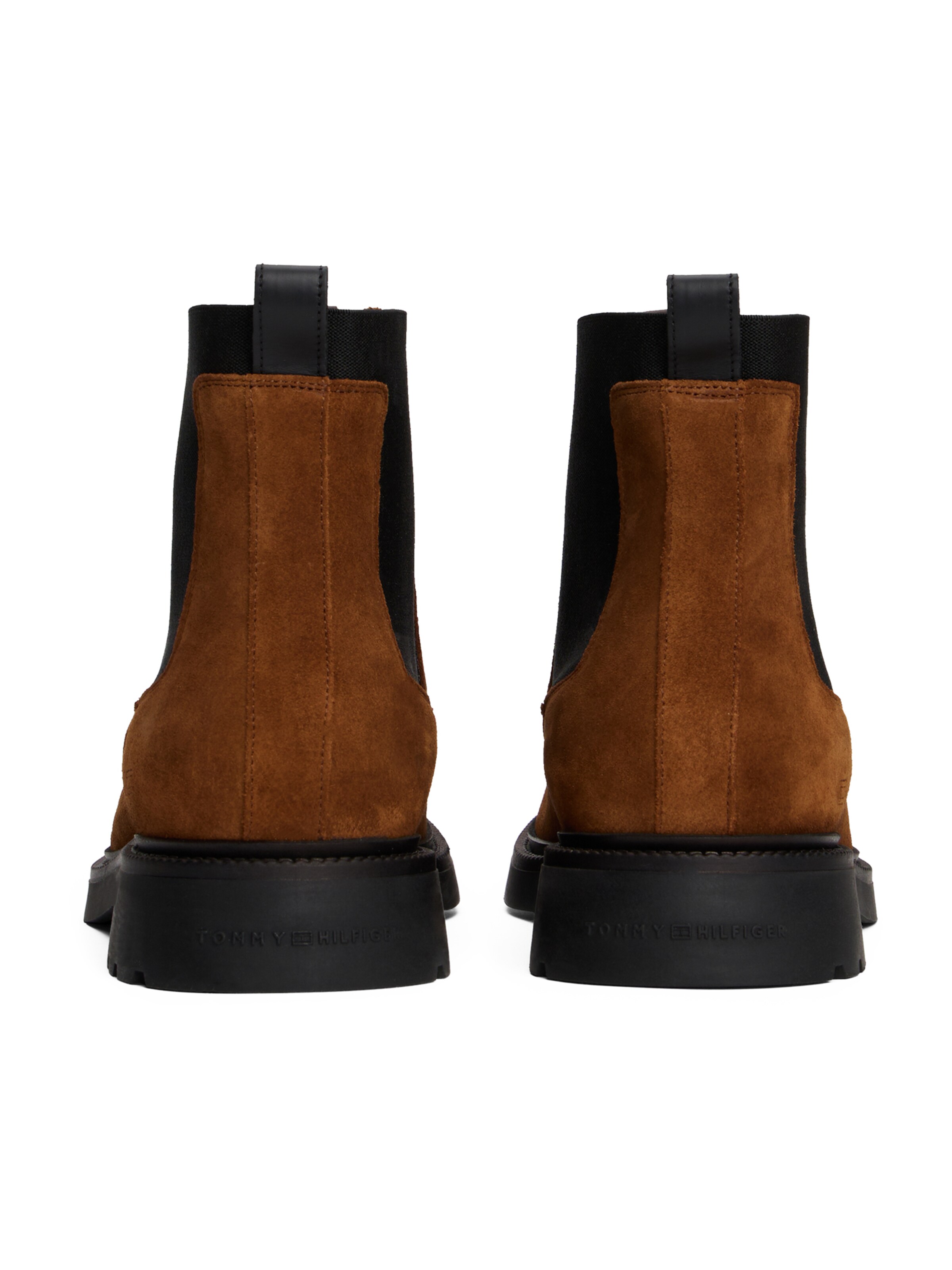 TOMMY HILFIGER - Botas chelsea em castanho