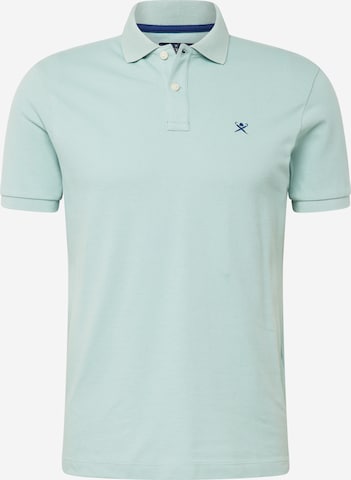 Hackett London Shirt 'Classic' in Groen: voorkant