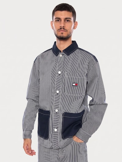 Giacca di mezza stagione 'SHIRT JACKET CJ6053 DENIM DARK' in XL TOMMY HILFIGER di colore blu denim, Visualizzazione prodotti