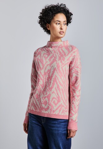 STREET ONE Pullover in Pink: Vorderseite