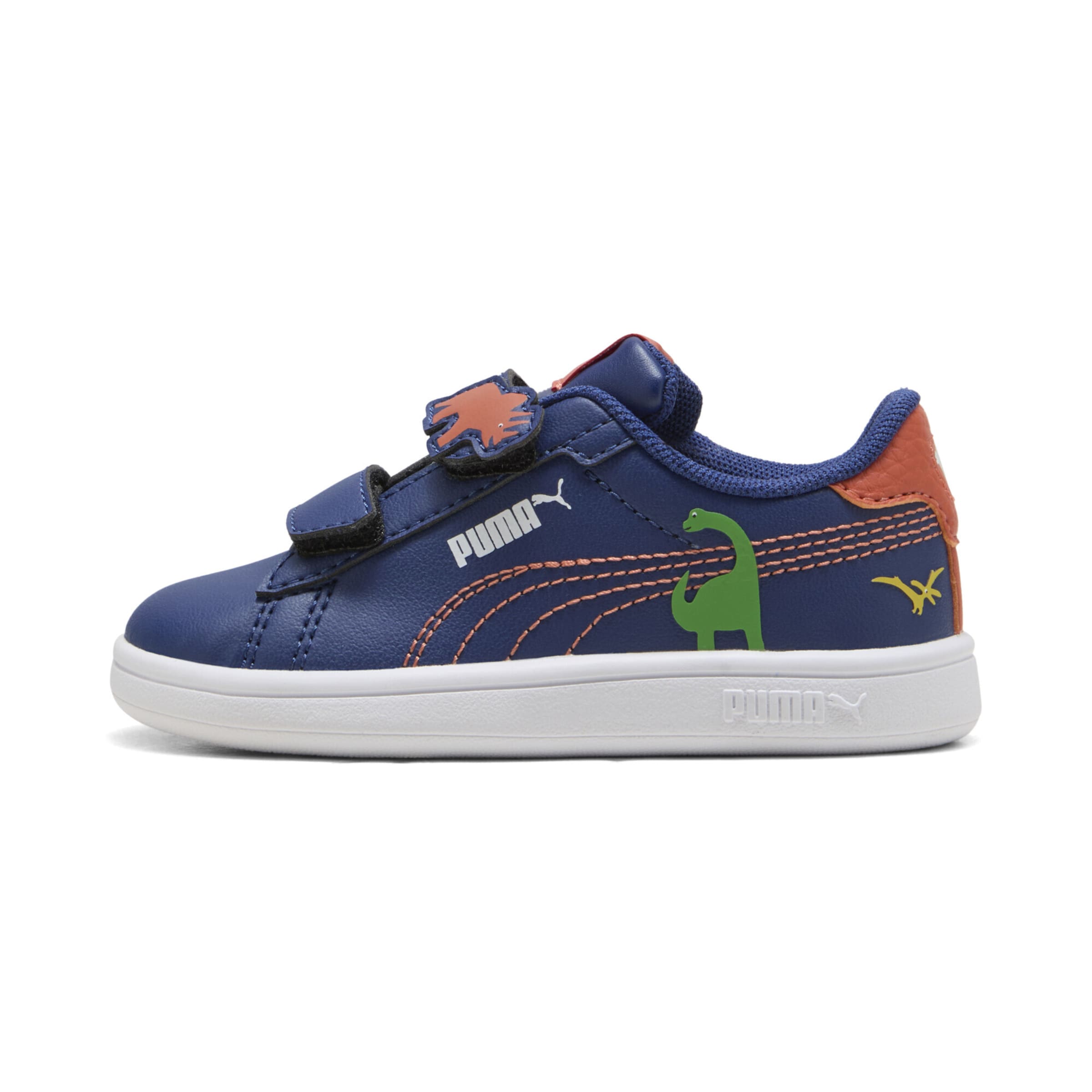 PUMA Sneaker 'Smash 3.0 Dino' in Blau: Vorderseite