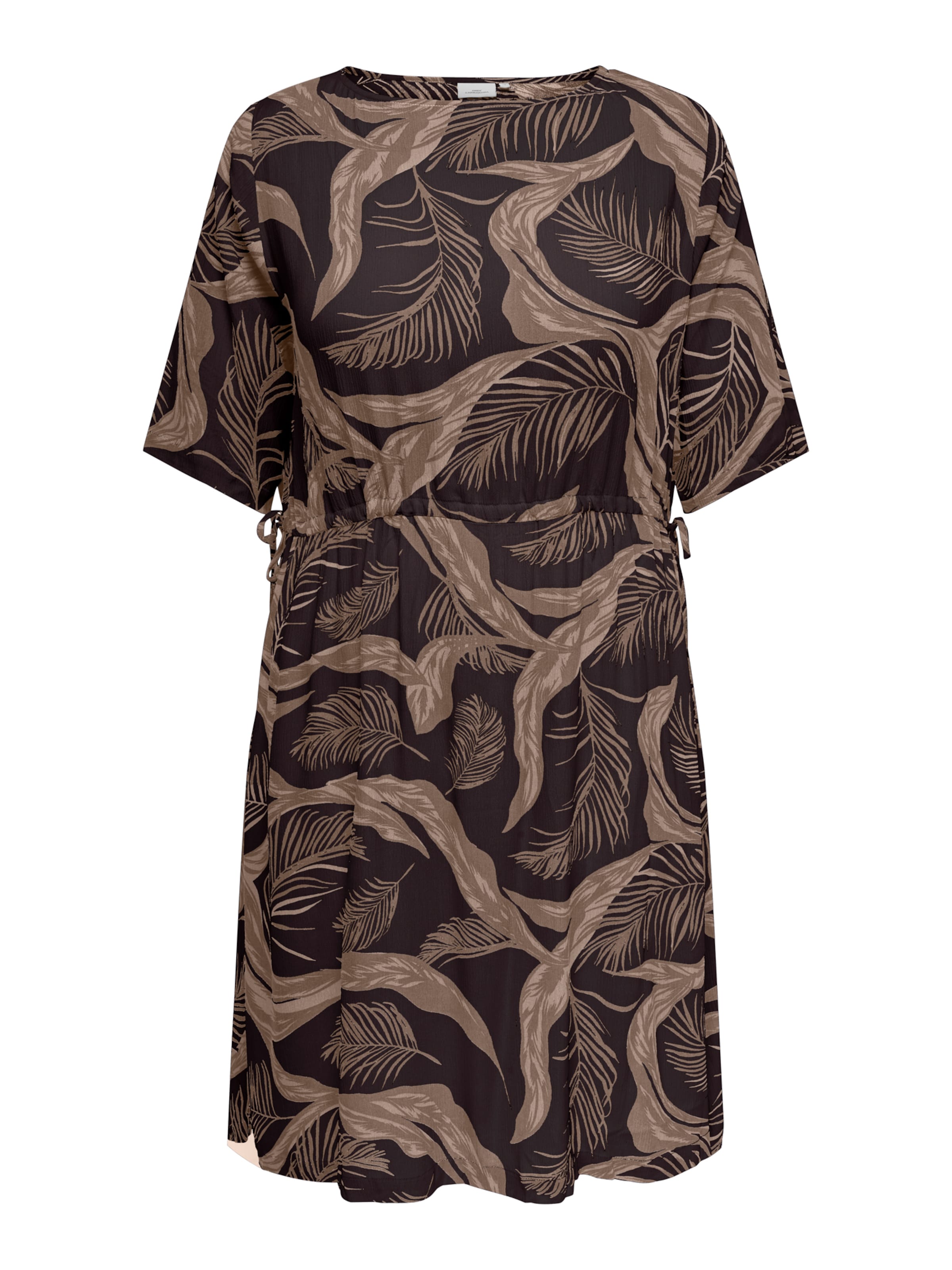 ONLY Carmakoma Kleid 'CARVILMA' in Braun: Vorderseite