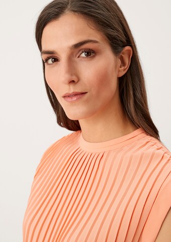 s.Oliver BLACK LABEL Blouse in Orange