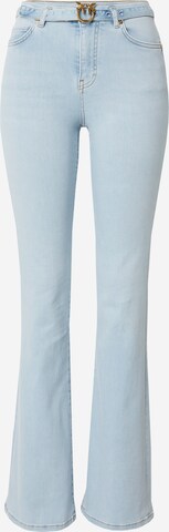 PINKO Flared Jeans in Blauw: voorkant