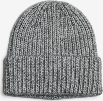 Bonnet 'PCMILLA' PIECES en gris : devant