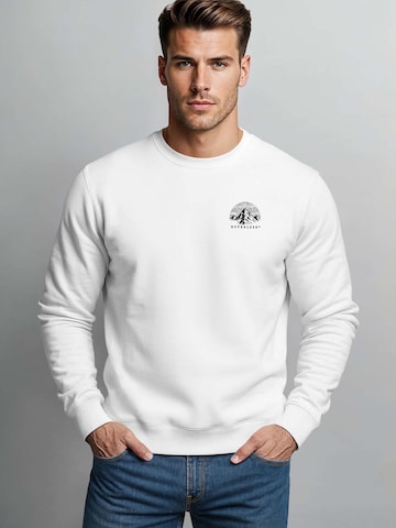 Neverless Sweatshirt 'Into the Unknown' in White