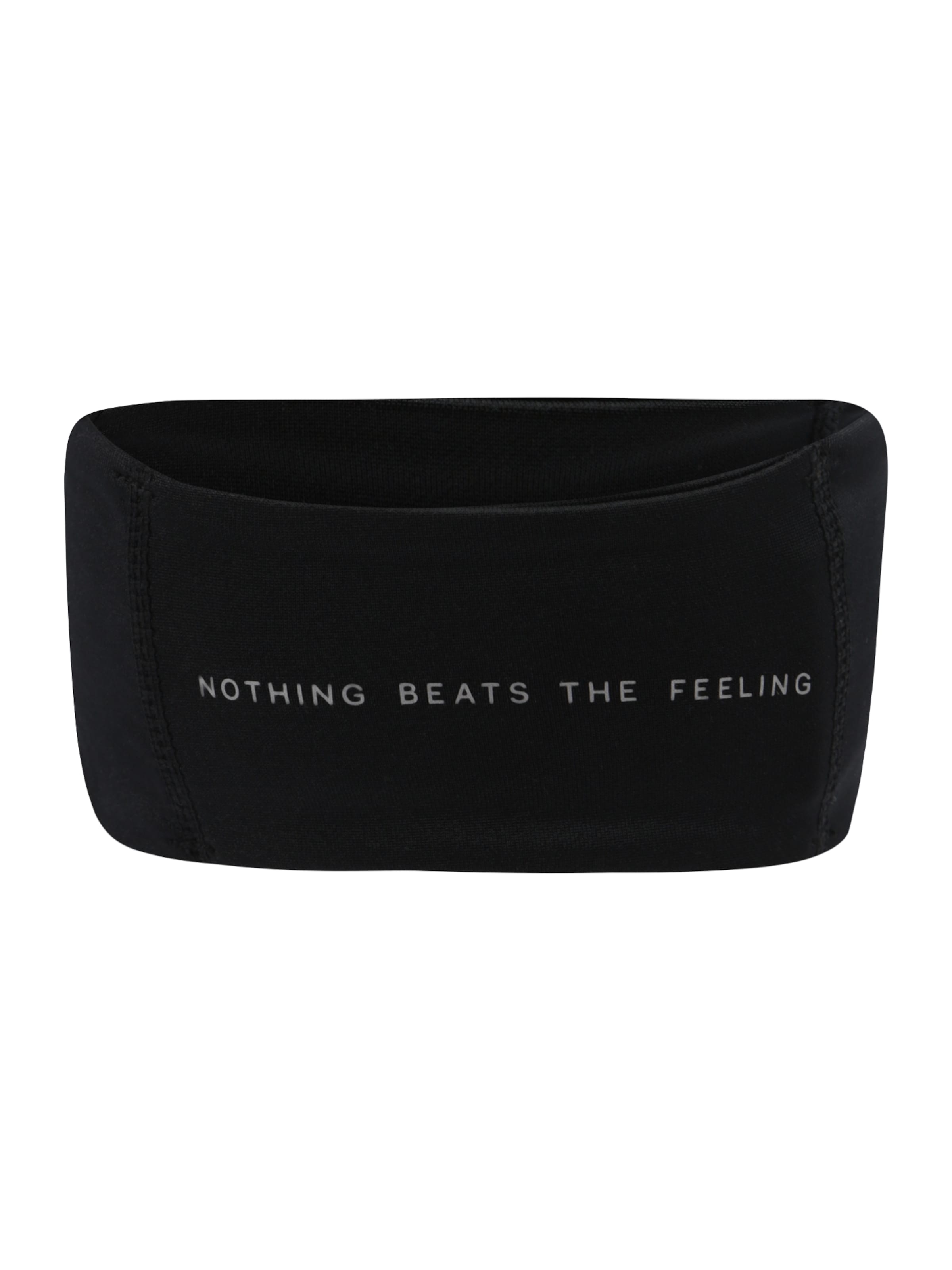 Bandeau de sport Newline en noir : devant