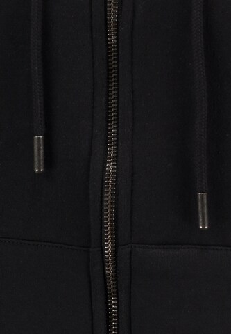 Key Largo Sweatvest ' CONFIDENCE ' in Zwart