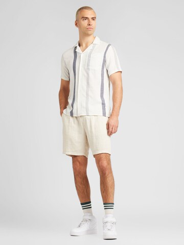 balta HOLLISTER Standartinis modelis Marškiniai