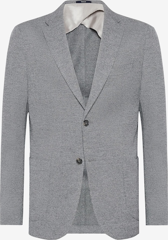 Regular fit Giacca da completo di Boggi Milano in grigio: frontale