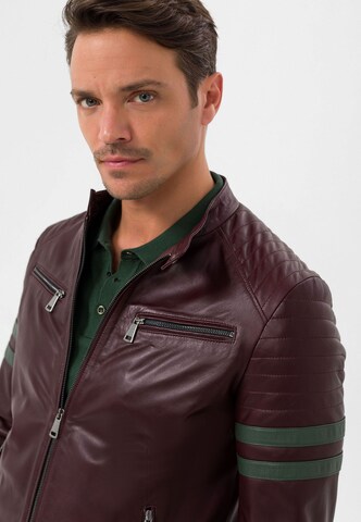 Veste mi-saison Jimmy Sanders en rouge