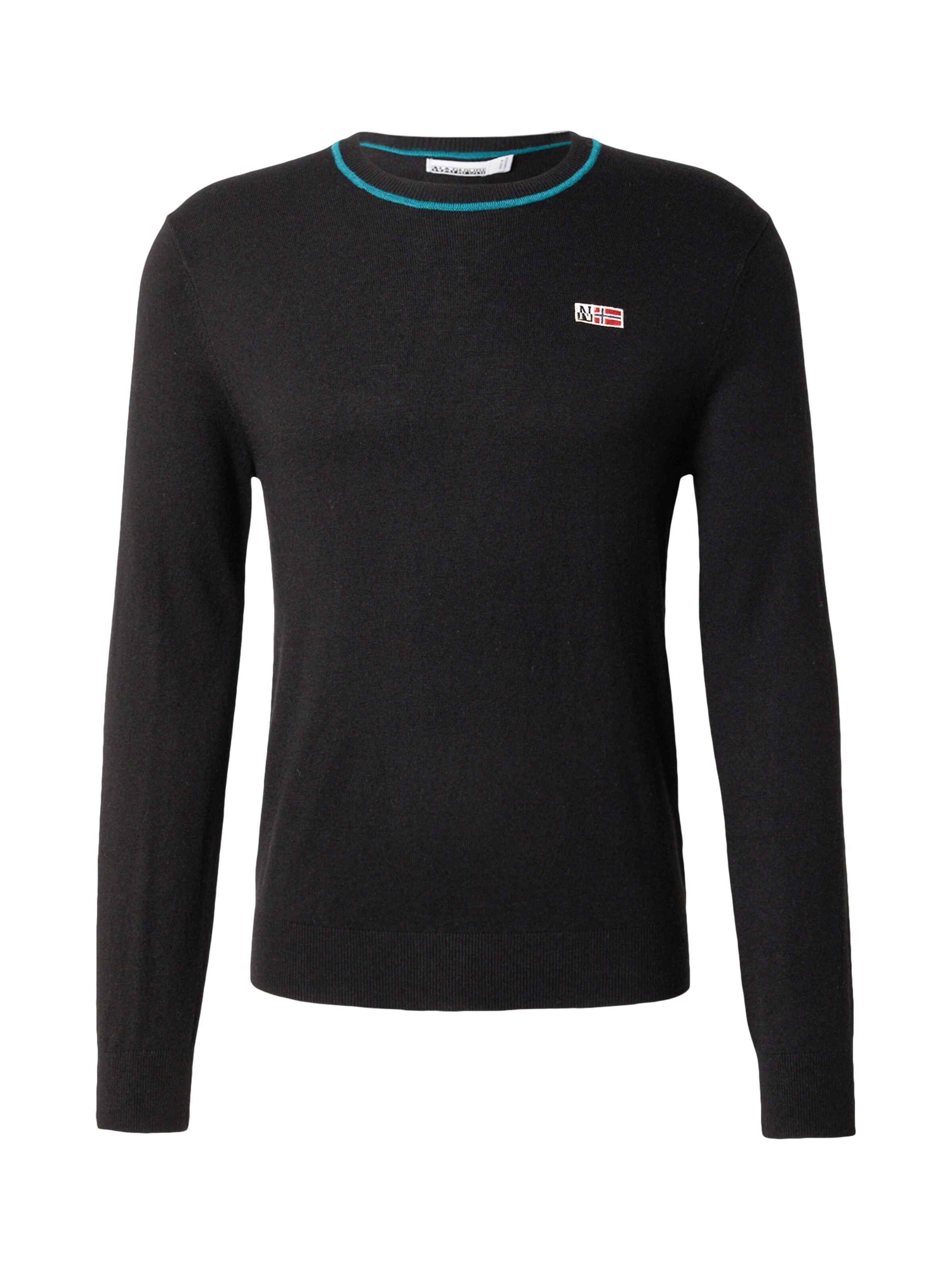 NAPAPIJRIPulover 'DONORI C 4' - crna boja: prednji dio