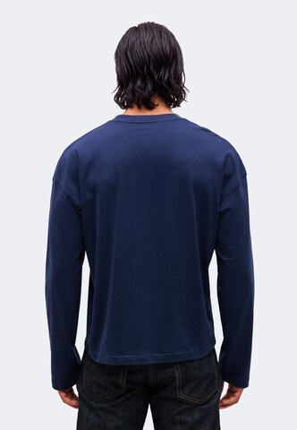 WEEKDAY T-shirt i blå: baksida