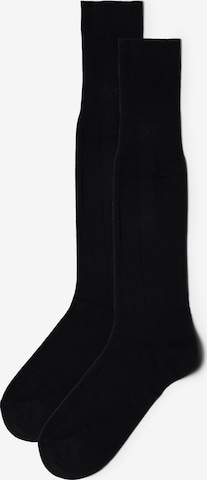 IUMAN Intimissimi Uomo Socks in Black: front