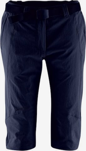 Maier Sports Slim fit Workout Pants 'Kluane' in Blue: front