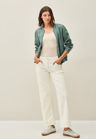 STREET ONE Wide Leg Jeans in Beige