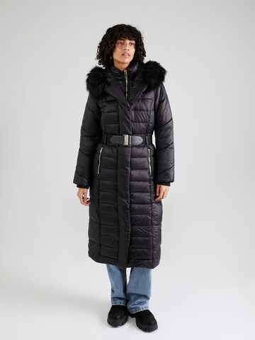 River Island Mantel in Schwarz: Vorderseite