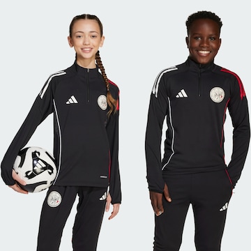 ADIDAS PERFORMANCE Functioneel shirt 'Ajax Tiro 25 Competition' in Zwart: voorkant