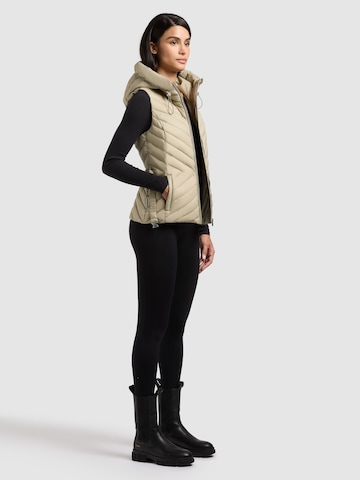 Gilet 'Demie' di khujo in verde