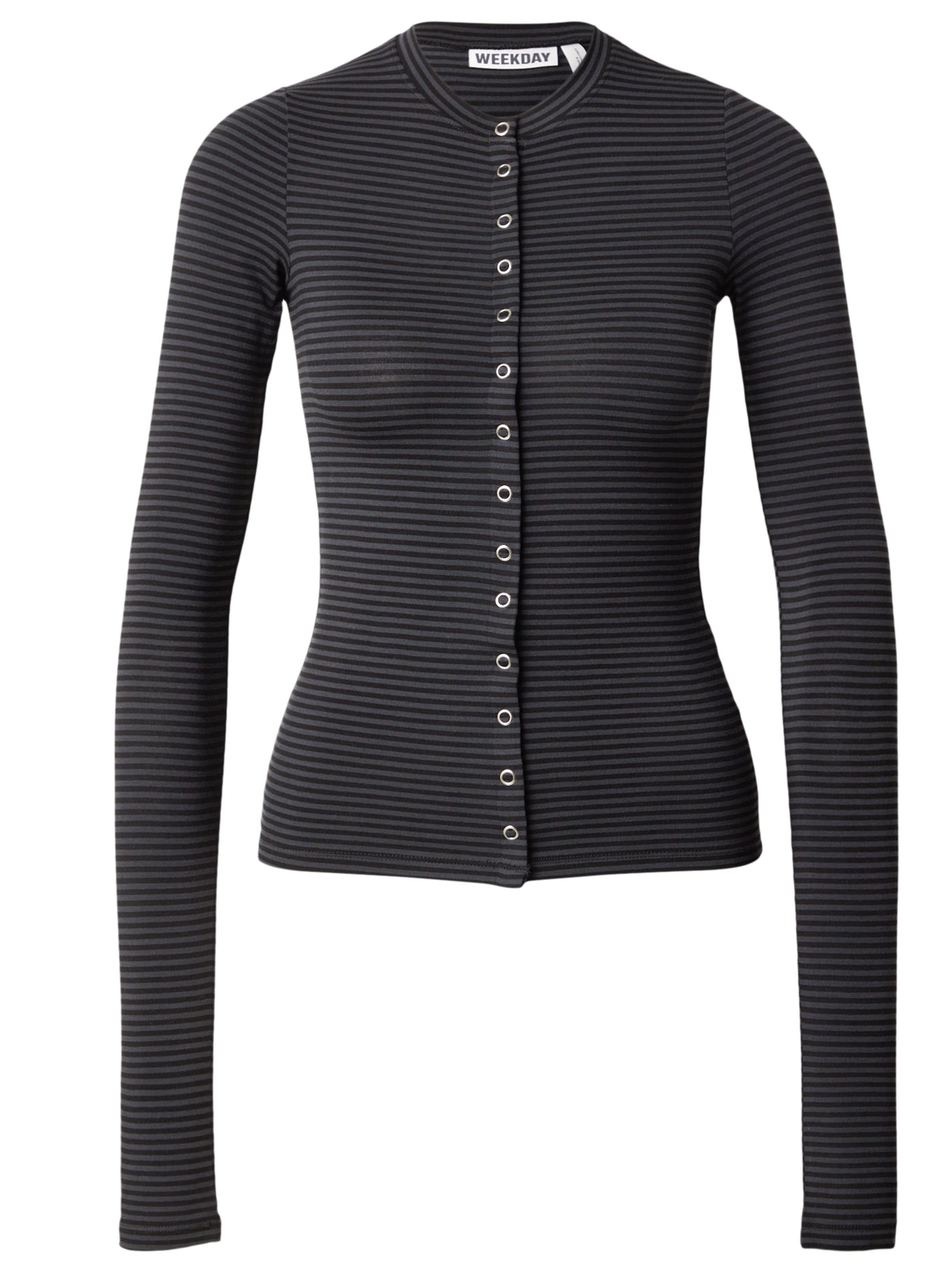 WEEKDAY Cardigan 'Mia' i grå: forside