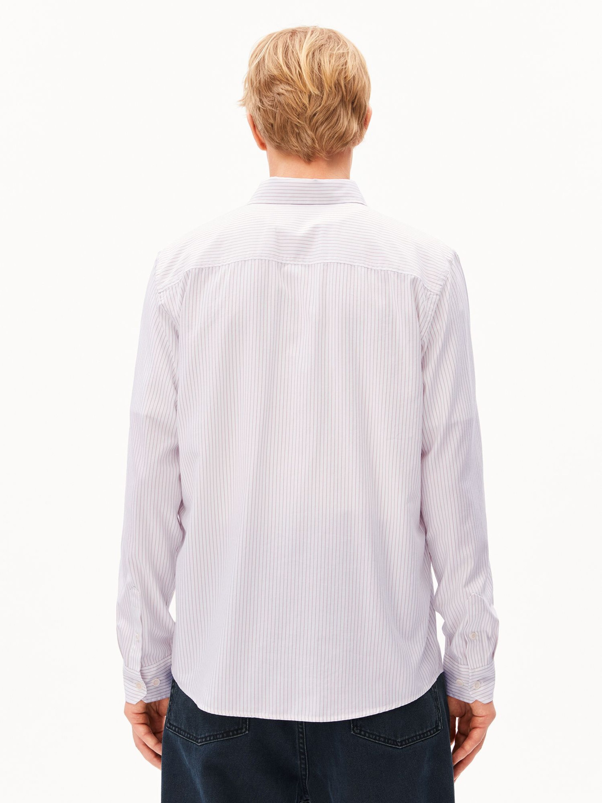 ARMEDANGELS Regular fit Overhemd in Beige: voorkant