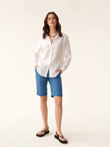 TATUUM Normální Kalhoty s puky 'Tegi' – modrá