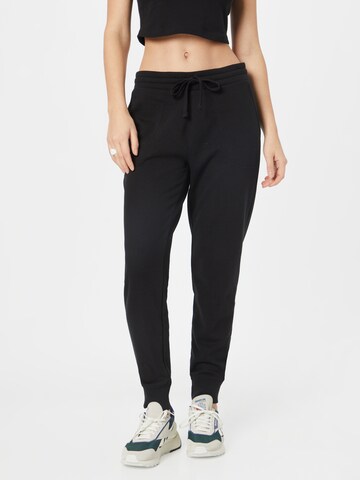 Effilé Pantalon GAP en noir : devant