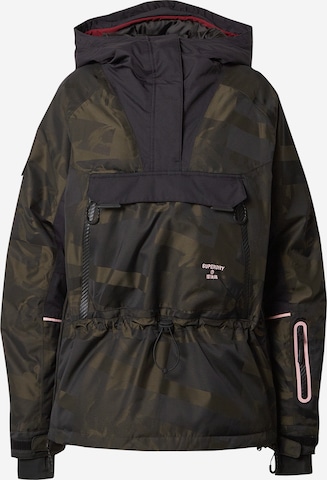 Superdry Snow Outdoor Jacket 'Rescue' in Green: front