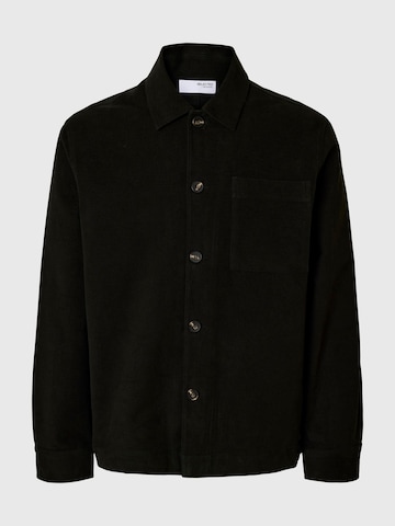 Veste mi-saison SELECTED en vert