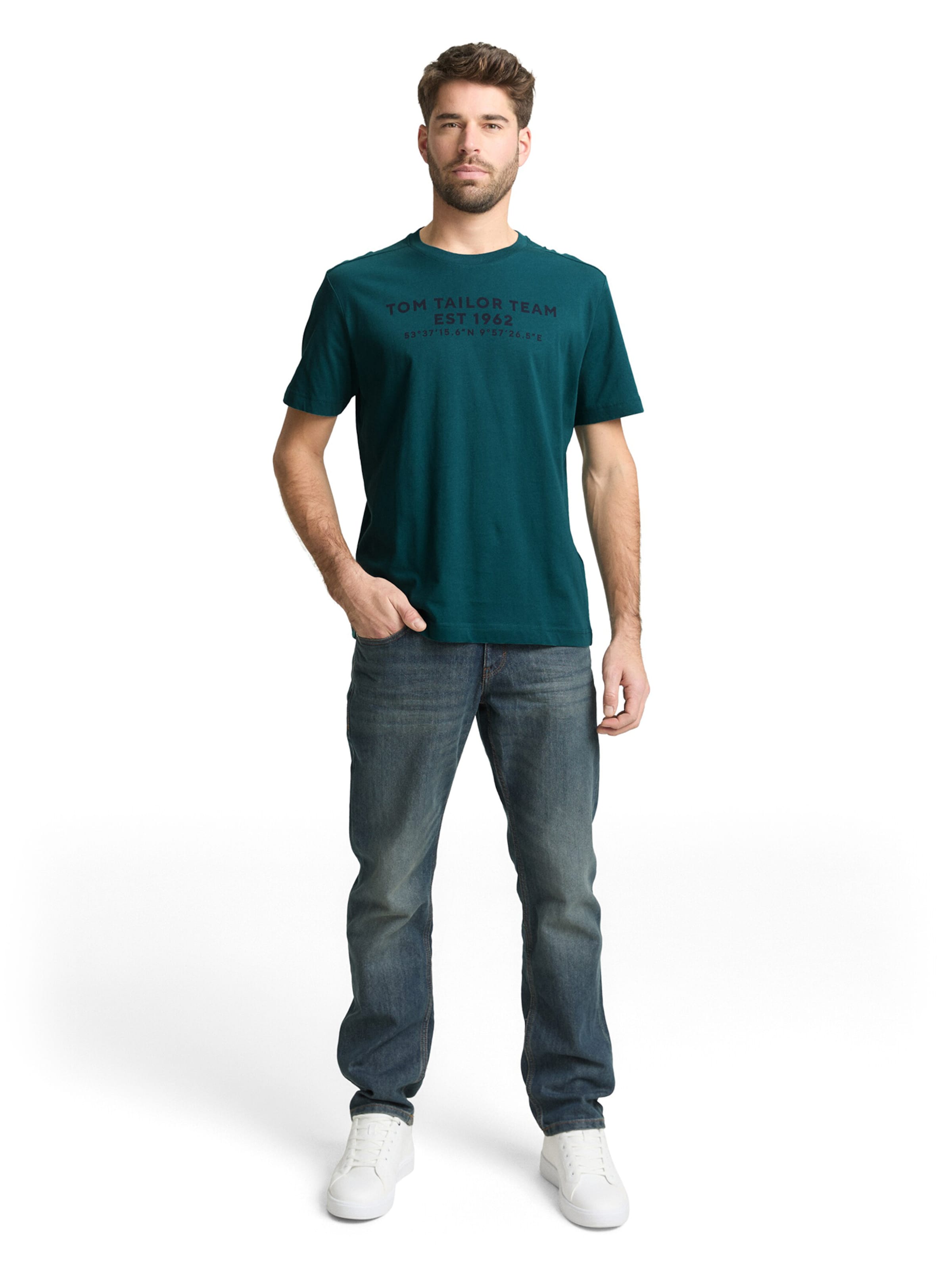 TOM TAILOR Tričko - Zelená