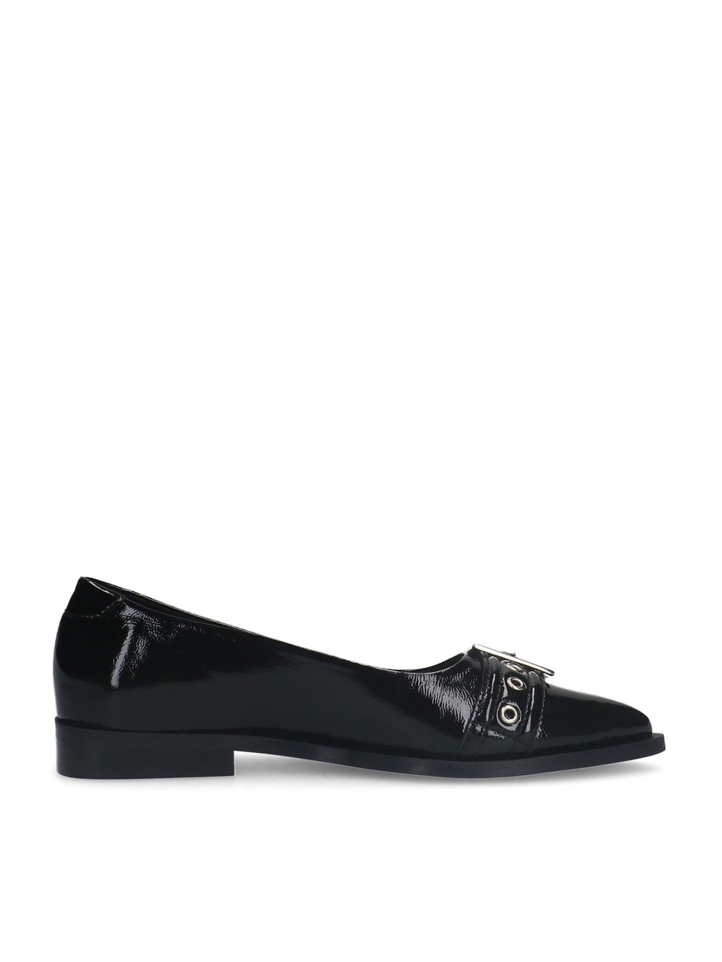 MANFIELD Slipper in Schwarz