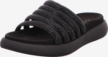 Zoccoletto di GABOR in nero: frontale