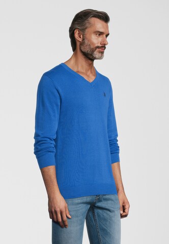 U.S. POLO ASSN. Pullover in Blau