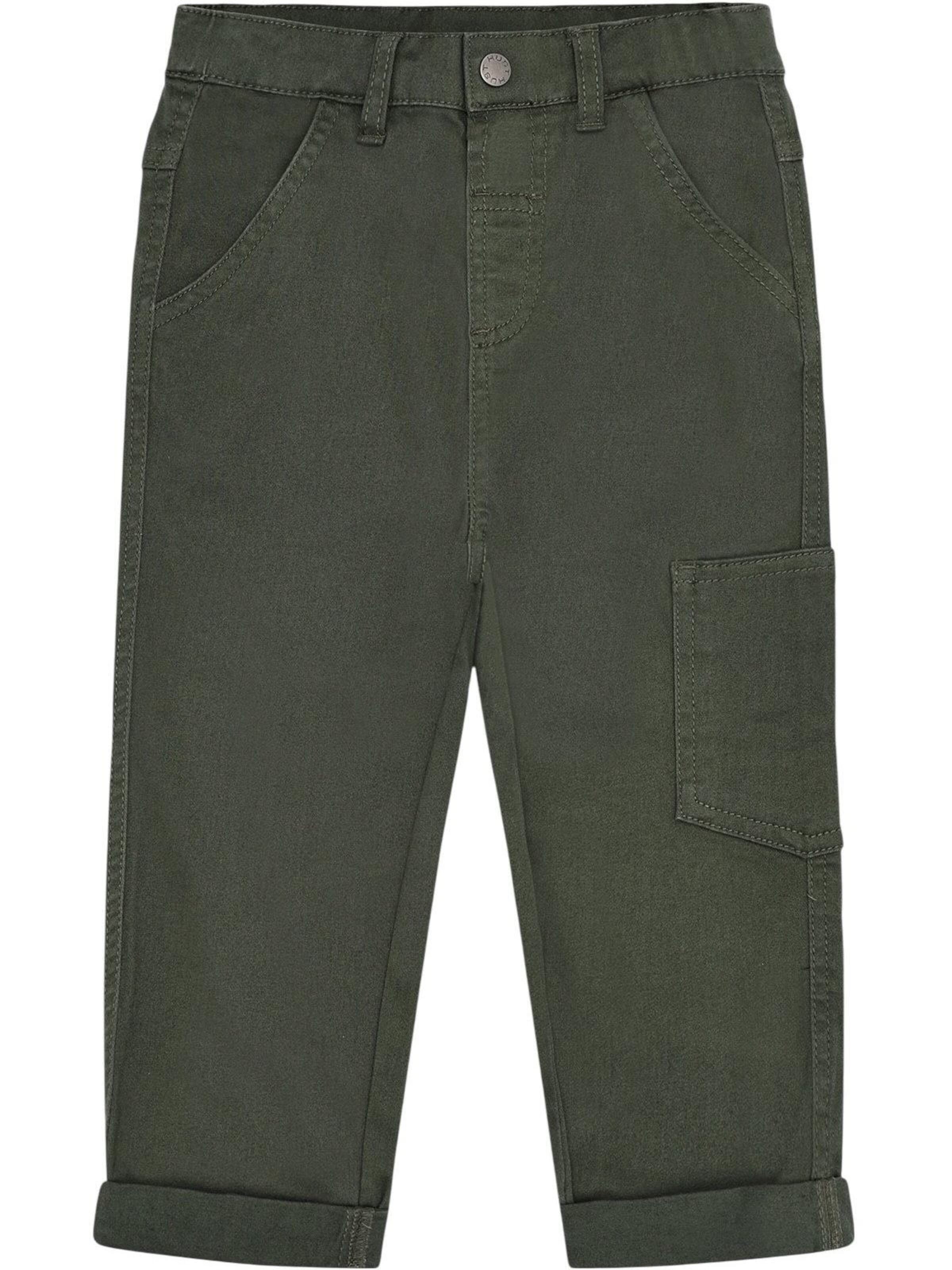 Hust & Claire Hose 'HCJames'‌‌‌‌‌‌ in 98/Regular in dunkelgrün, Produktansicht