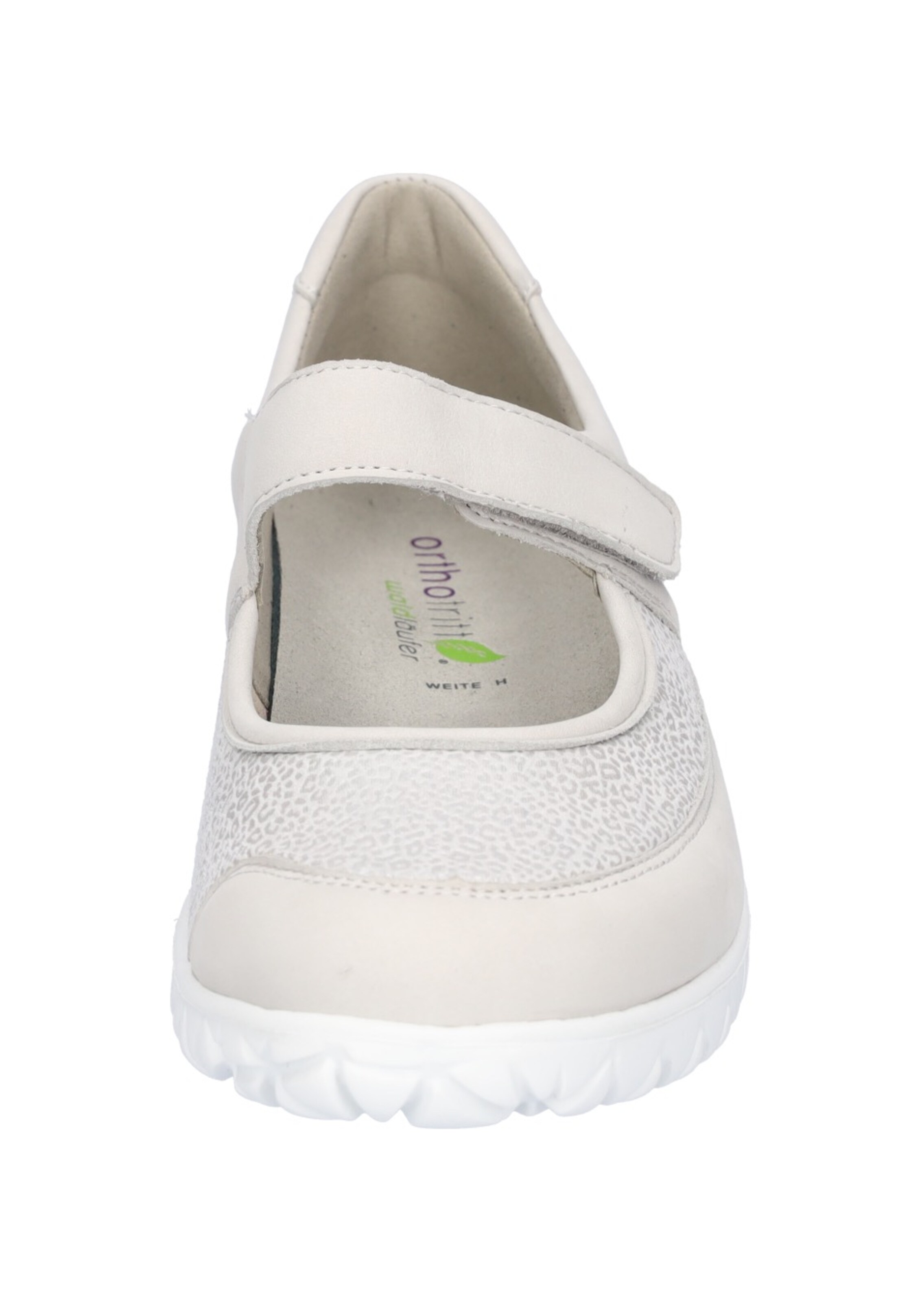 WALDLÄUFER Ballet Flats with Strap in Grey