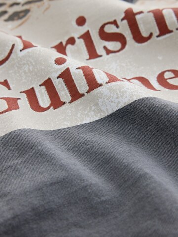 Next Shirt 'Christmas' in Grey