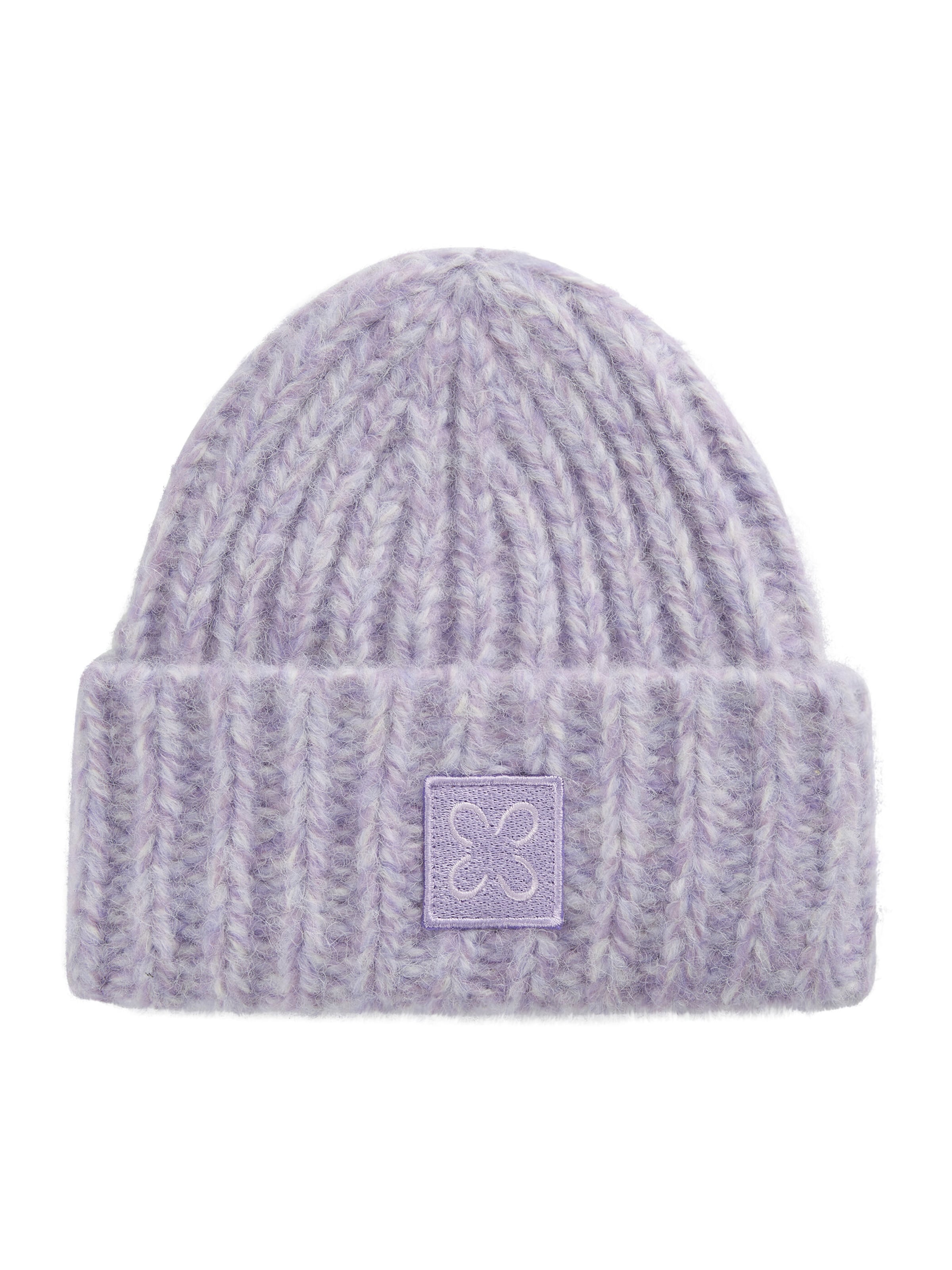 CODELLO Beanie in Purple: front