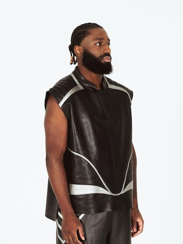 T-Shirt 'Steel Hero – T-Shirt' Vibranyum en noir : devant