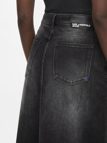 KARL LAGERFELD JEANS Rock in Schwarz