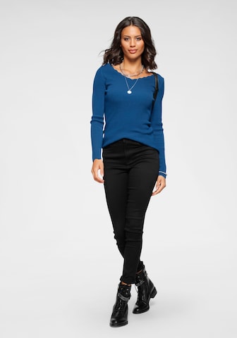 LAURA SCOTT Pullover in Blau