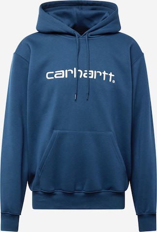 Sweat-shirt Carhartt WIP en bleu : devant