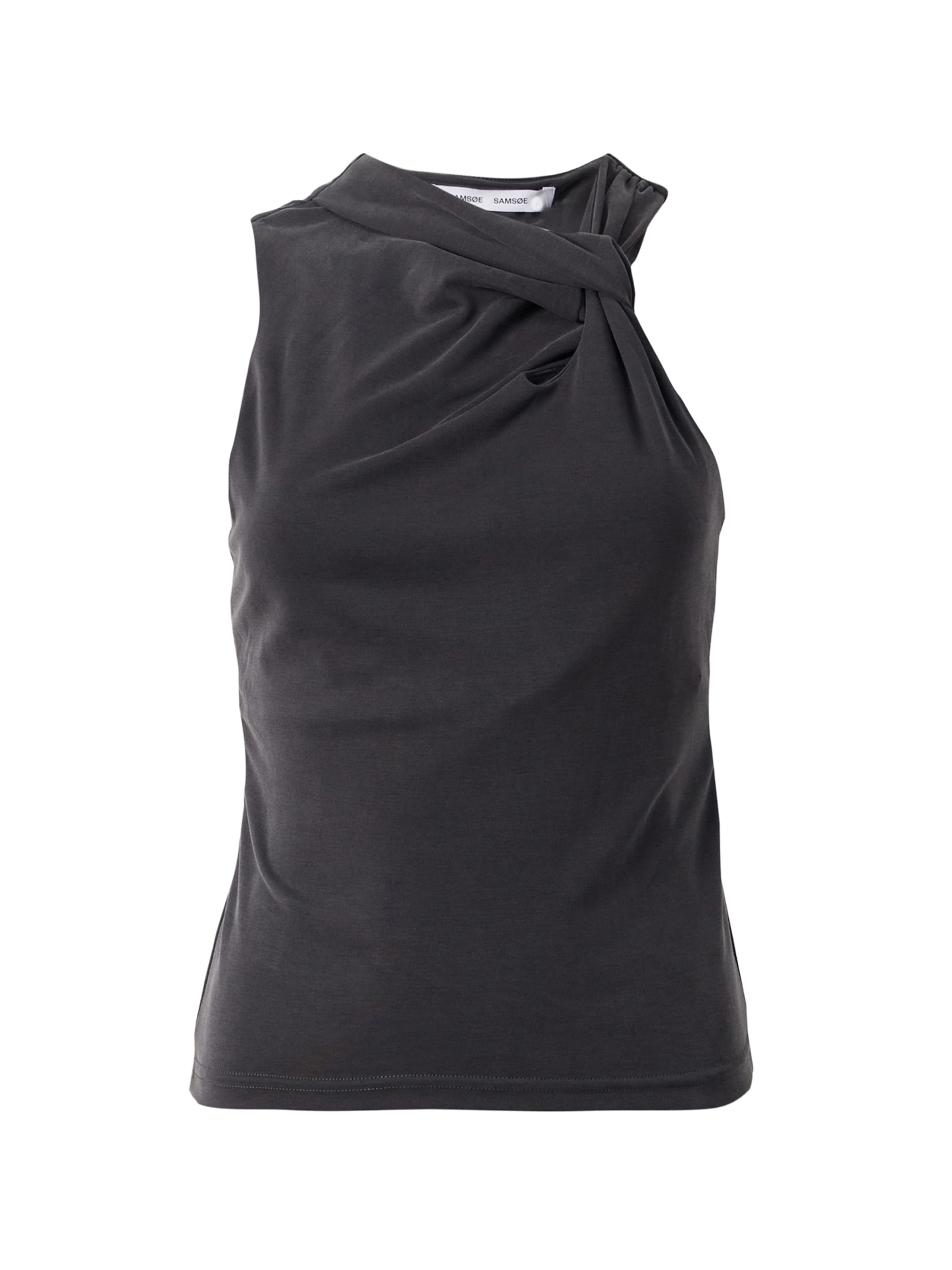 Top 'Susy' de la Samsøe Samsøe pe negru: față