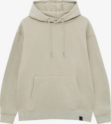 Pull&Bear Sweatshirt i beige: forside