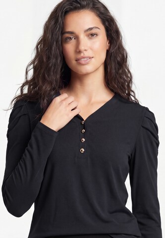 usha BLACK LABEL - Camiseta en negro
