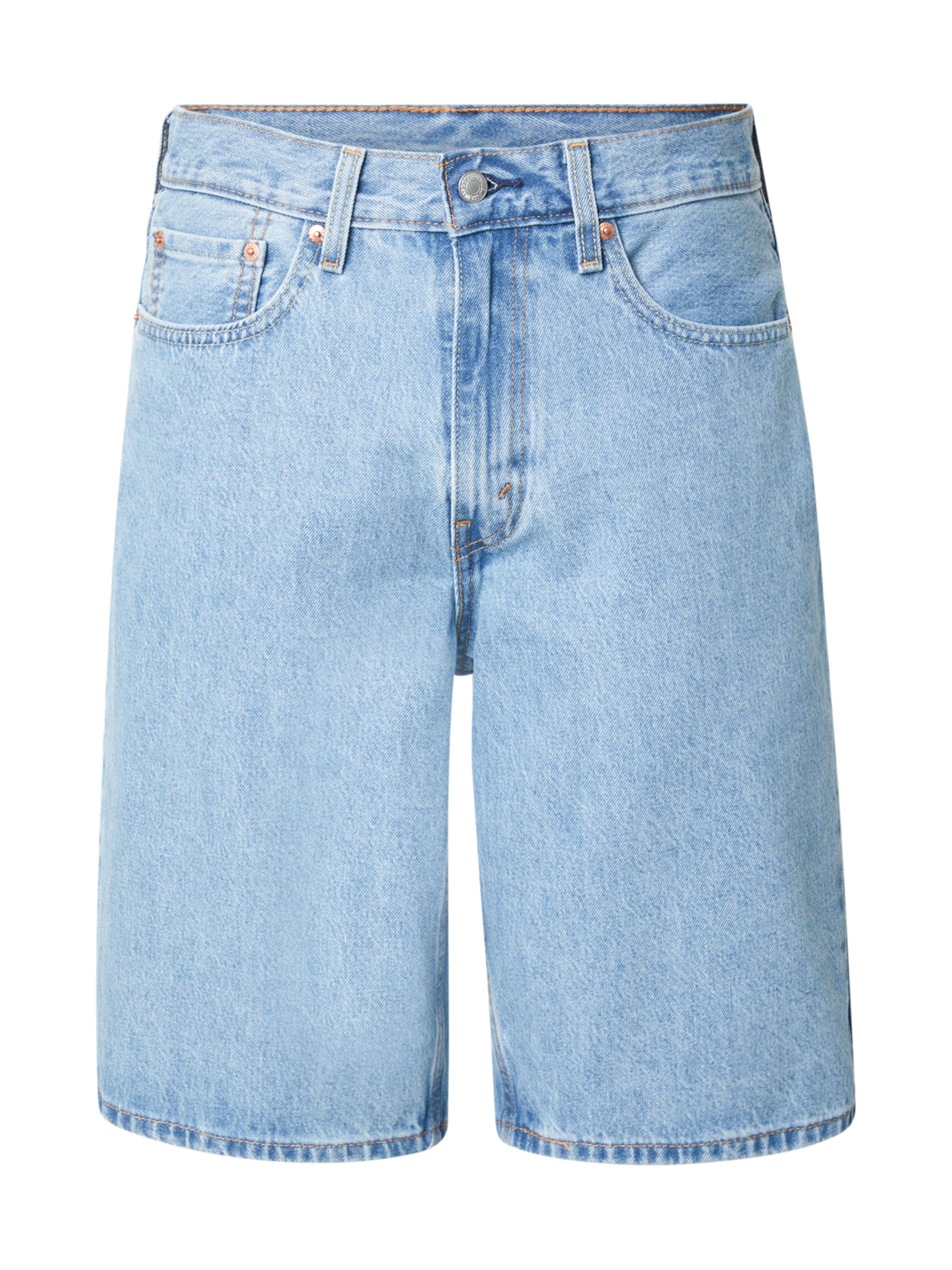 LEVI'S ® Jeans '469™ Loose Shorts' i blå: forside