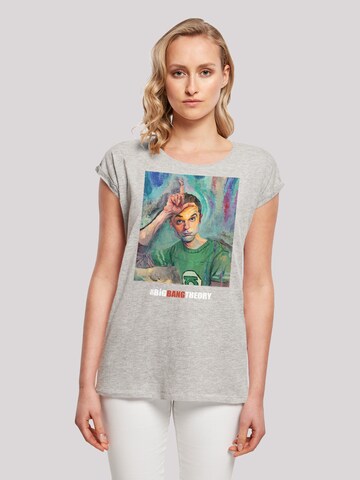 T-shirt F4NT4STIC en gris : devant