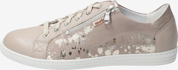 MOBILS ergonomic Sneakers laag 'Hawai Shiny' in Beige